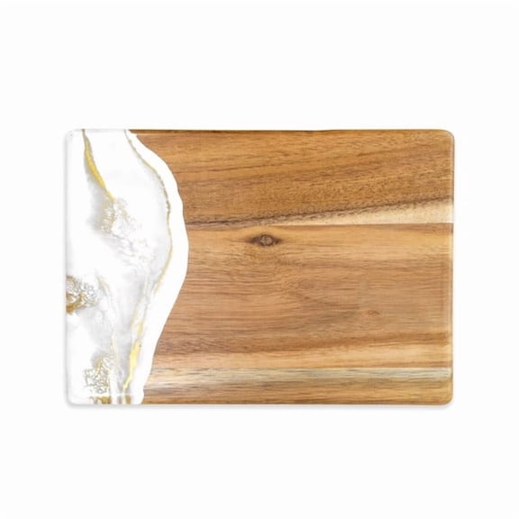 lynn & liana designs Gold Quartz Resin Promo Board
