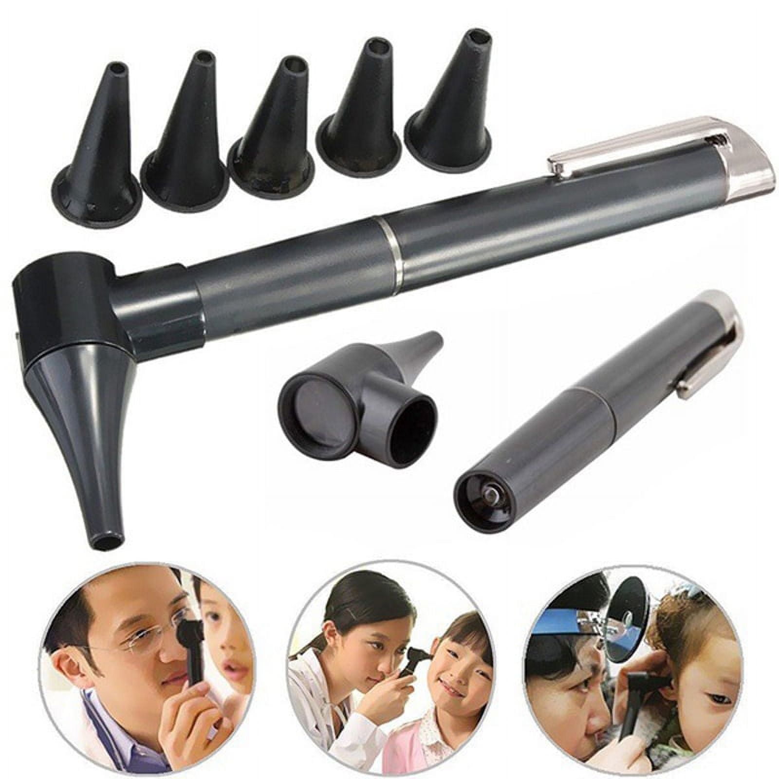 lzndeal Diagnositc Otoscope Set Penlight Ear Health Care Medical Equipments Flashlight Magnifying Len