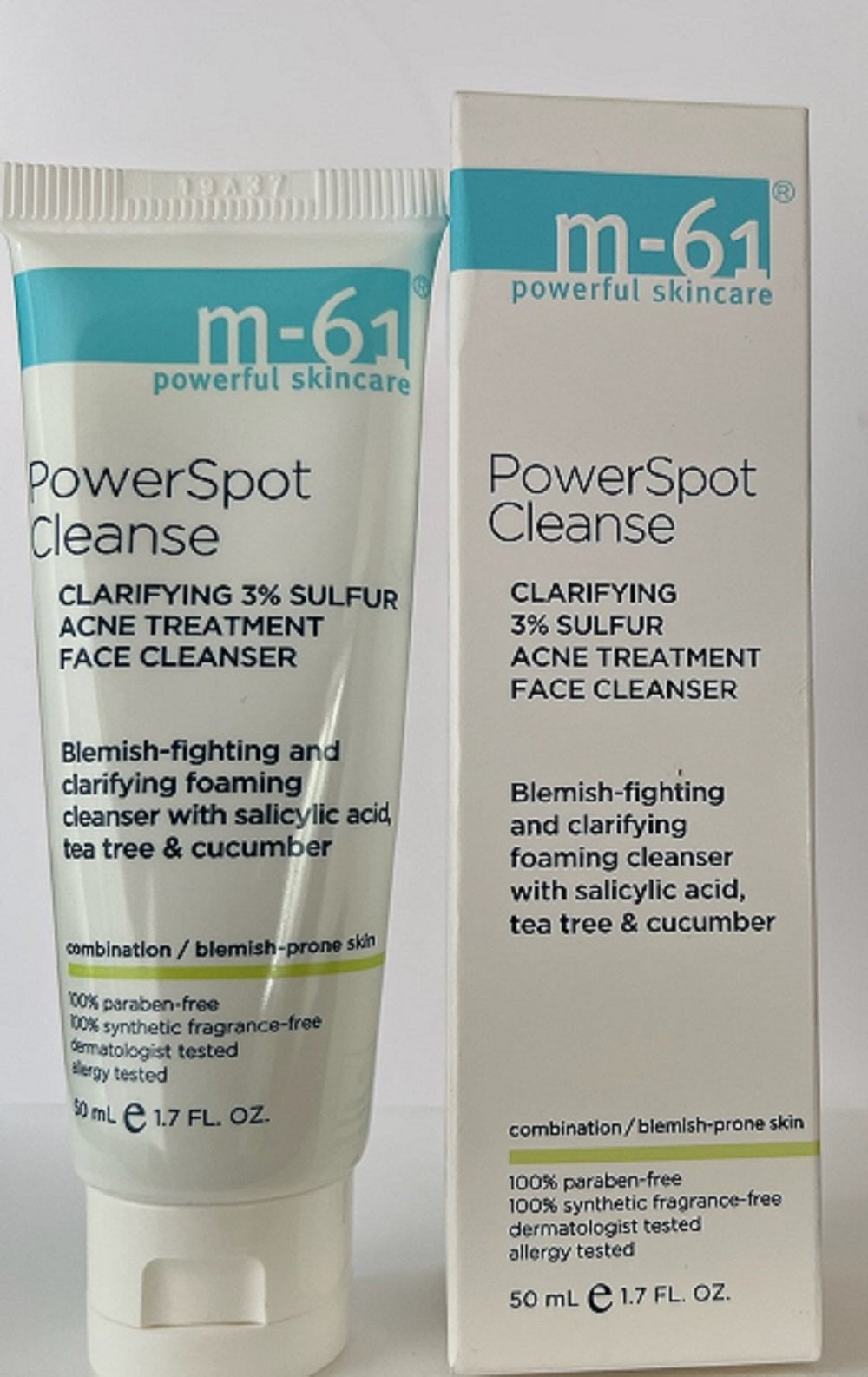 m-61 PowerSpot Cleanse Acne Treatment Face Cleanser 1.7oz / 50ml