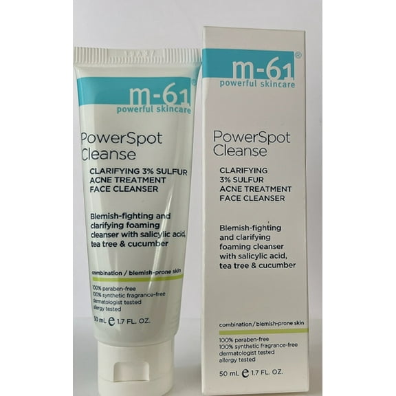 m-61 PowerSpot Cleanse Acne Treatment Face Cleanser 1.7oz / 50ml