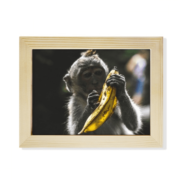 m Animal Monkey Desktop Photo Frame Picture Art Decoration Painting 6x8 inch
