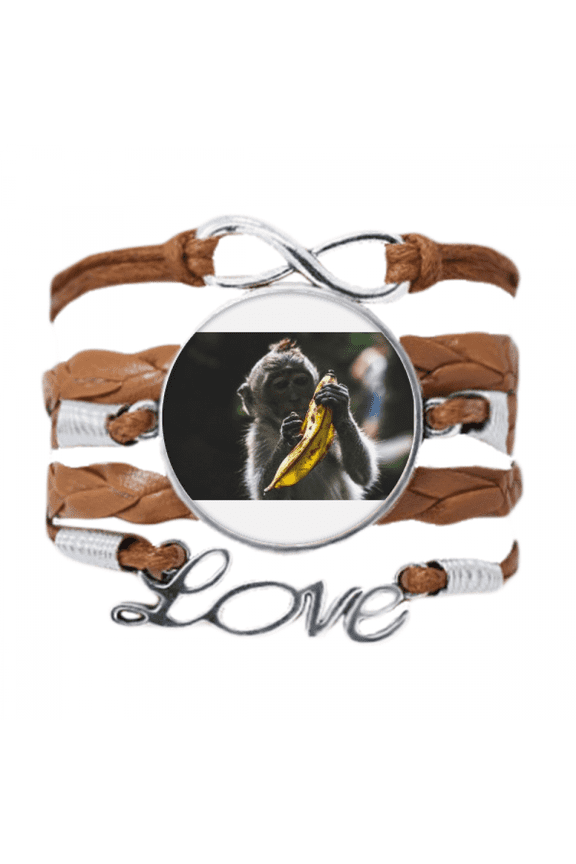 m animal monkey bracelet love chain ornament wristband