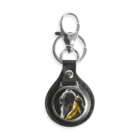 m animal monkey key link chain keyholder finder hook metal