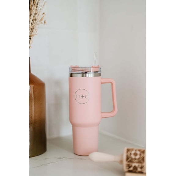 m+c 40 Oz Tumbler