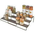 thumbnail image 1 of mDesign Adjustable, Expandable Metal Kitchen Spice Rack Organizer - Bronze, 1 of 8