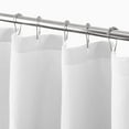 thumbnail image 1 of mDesign Cotton Waffle Knit Shower Curtain, Spa Quality - 72" x 84" - White, 1 of 8