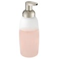 thumbnail image 1 of mDesign Glass Refillable Foam Soap Dispenser - Clear Frost/Matte Satin, 1 of 6