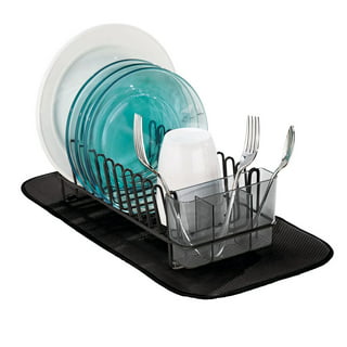 Dish Drying Rack, Expandable Dish Racks For Kitchen Counter,  Multifunctional Extra Large Dish Strainers With Cutlery & Cup Holders,  Extendable Anti-rust Dish Drainers With Drainboard, Kitchen Supplies - Temu