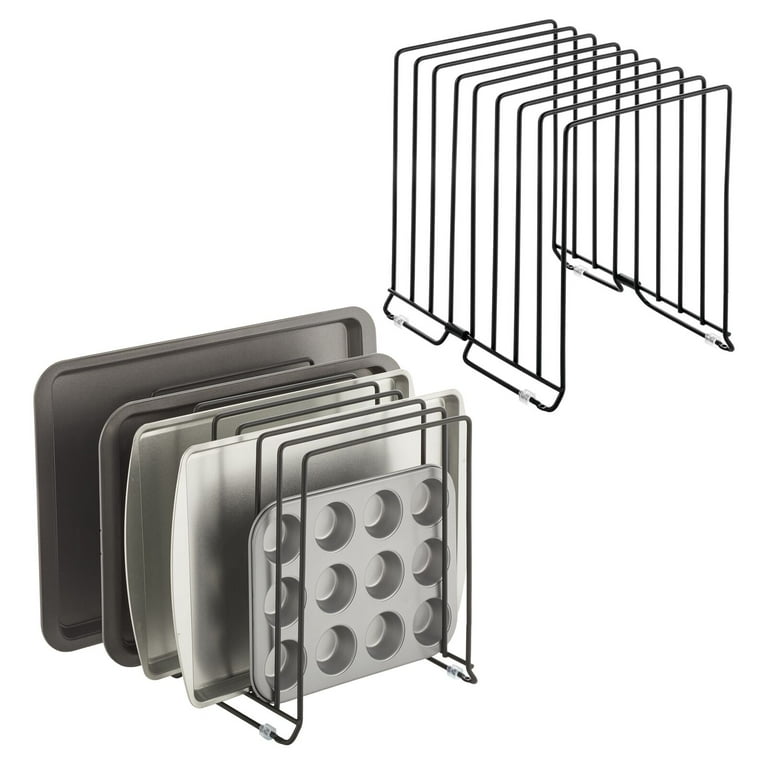 Baking sheet organizer rack new arrivals