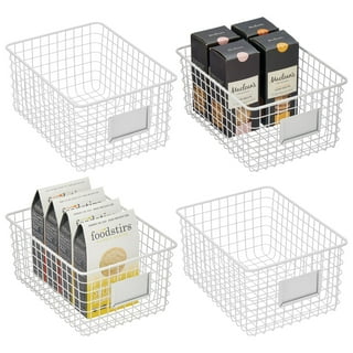mDesign Home Storage - Storage Baskets & Bins 