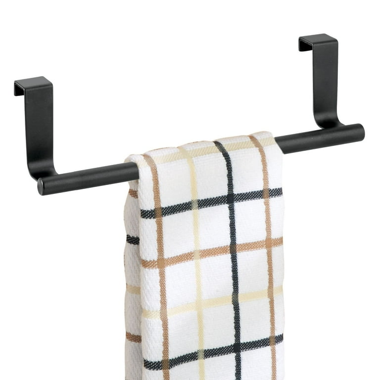 Over The Door Towel Rack, Kitchen Towel Holder, Over Cabinet Towel