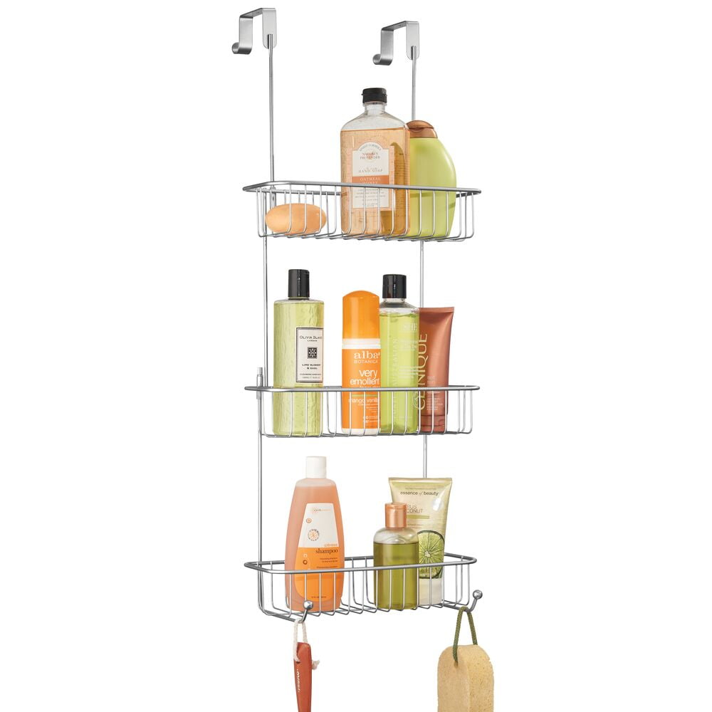 Kenney Kenney Shower Caddy Silver/Aluminum/Pewter 25H X 10W X 25D