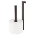 thumbnail image 1 of mDesign Metal Over the Tank Toilet Tissue Paper Roll Holder, 2 Rolls - Bronze, 1 of 5