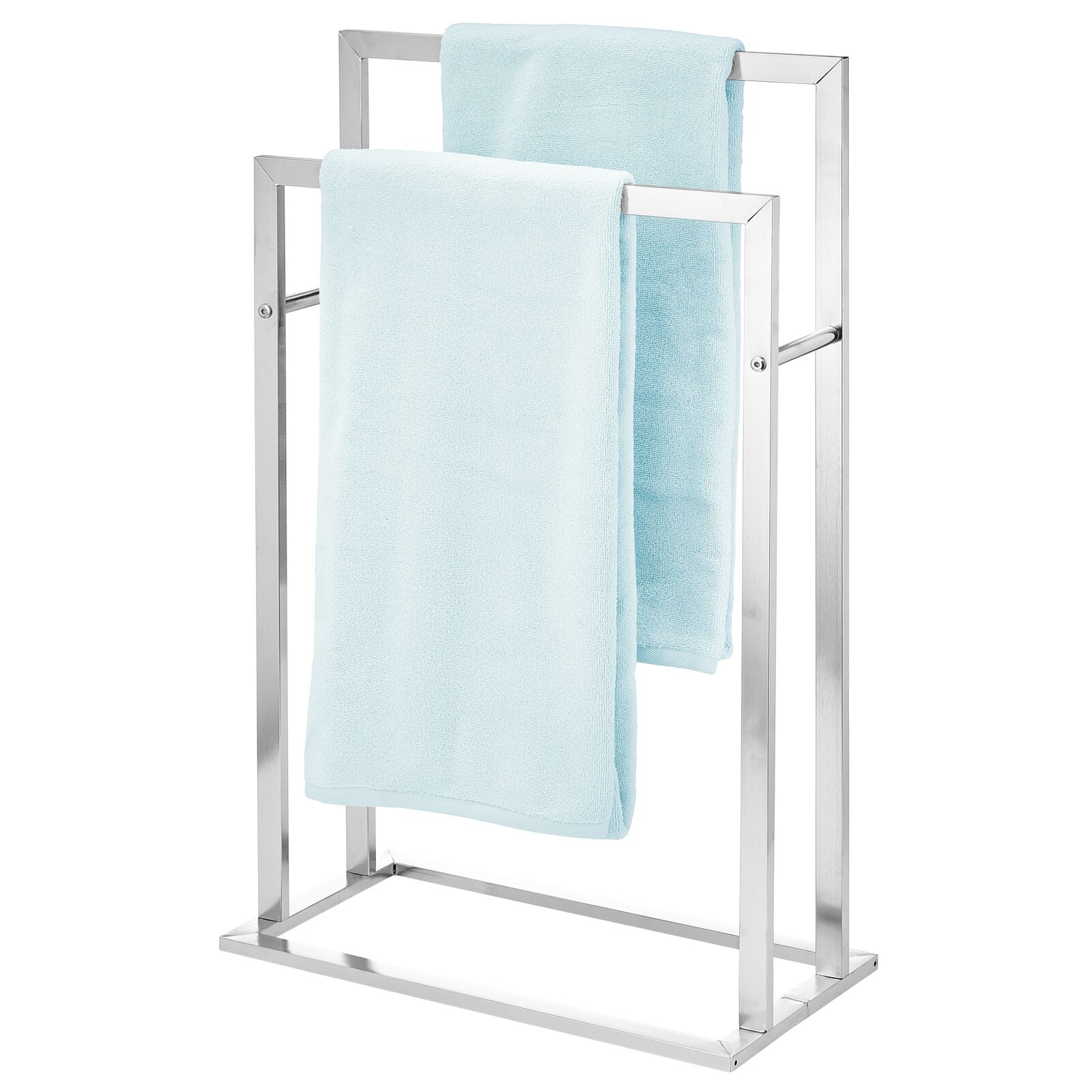 Freestanding towel rack chrome cheap