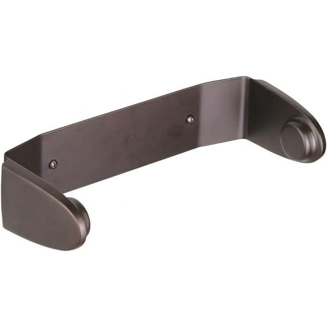 mDesign Metal Wall Mounted Paper Towel Holder Dispenser for Walls or