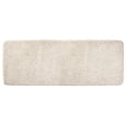 thumbnail image 1 of mDesign Non-Slip Microfiber Polyester Heathered Rug, 60" x 21", Heathered Linen, 1 of 8