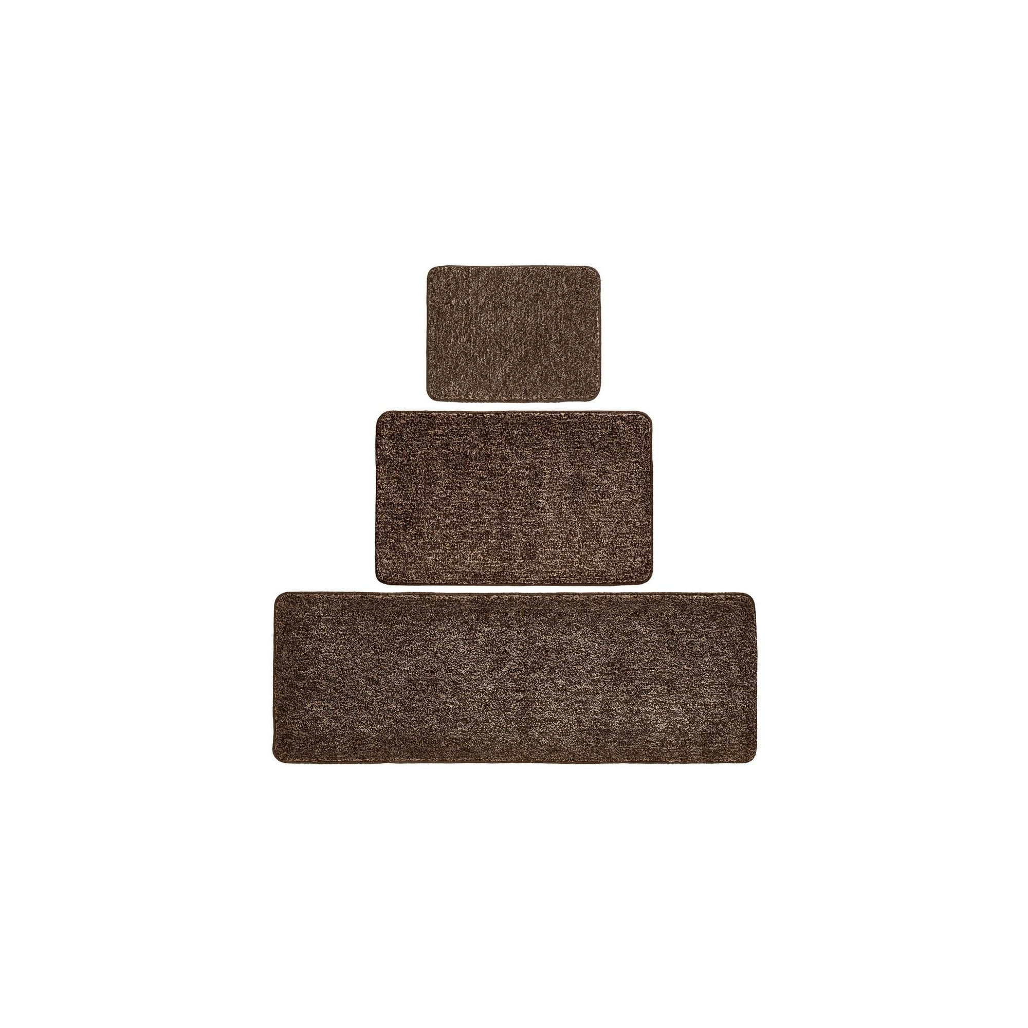 Spa Color Area Rugs mDesign 100% Polyester Luxury Rectangular Spa Mat Rugs, Plush Water ...