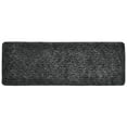 thumbnail image 1 of mDesign Non-Slip Microfiber Polyester Rug, 60" x 21", Heathered Charcoal Gray, 1 of 8