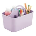 thumbnail image 1 of mDesign Plastic Sewing & Craft Storage Organizer Caddy Tote Bin - Light Purple, 1 of 8
