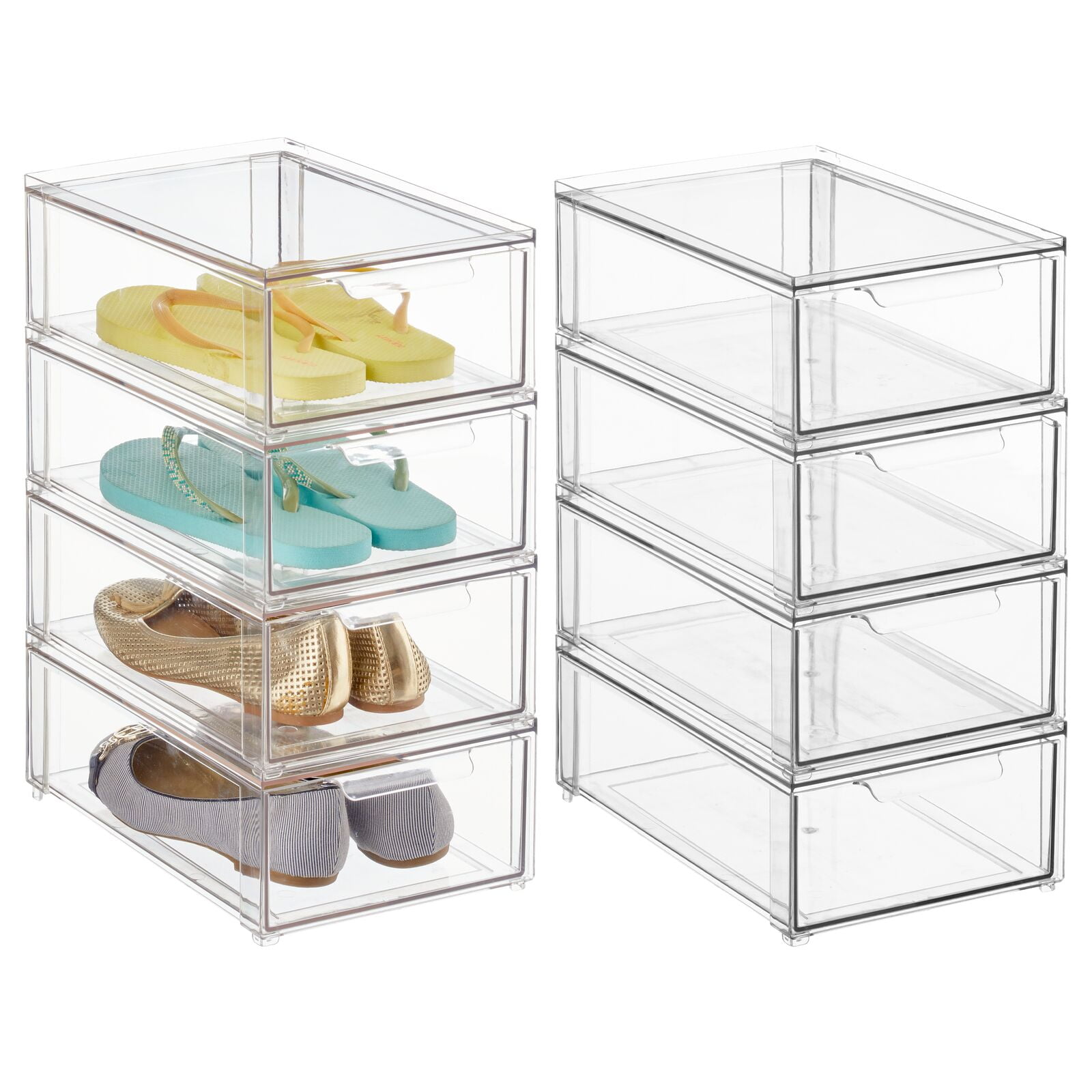 RPET Med+ Linus 12 Cabinet Organizer Drawer Caddy in Clear