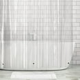 thumbnail image 1 of mDesign Premium Waterproof Vinyl Shower Curtain Liner, 10 Guage, 1 of 19