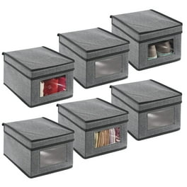 IRIS 20 Qt. Heavy Duty Plastic Storage Box in Black 500214 - The Home Depot