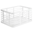 thumbnail image 1 of mDesign Steel Organizer Matte White (25931), 1 of 6