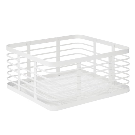 mDesign Steel Organizer Matte White (25933)