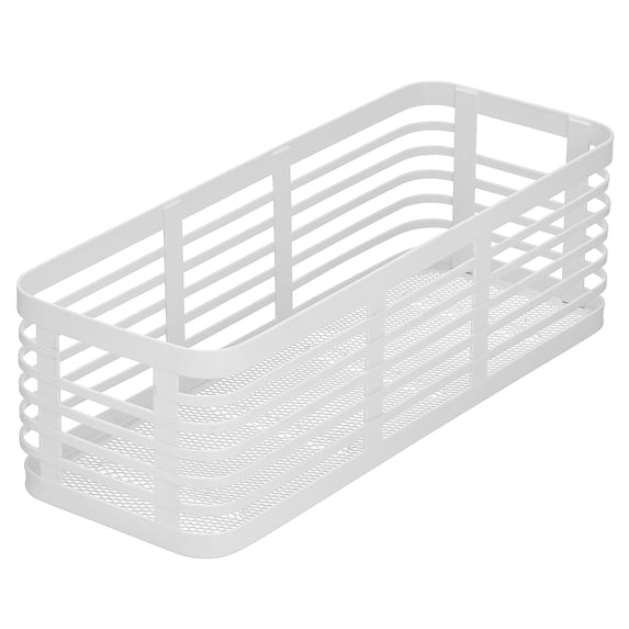 mDesign Steel Organizer Matte White (25937)