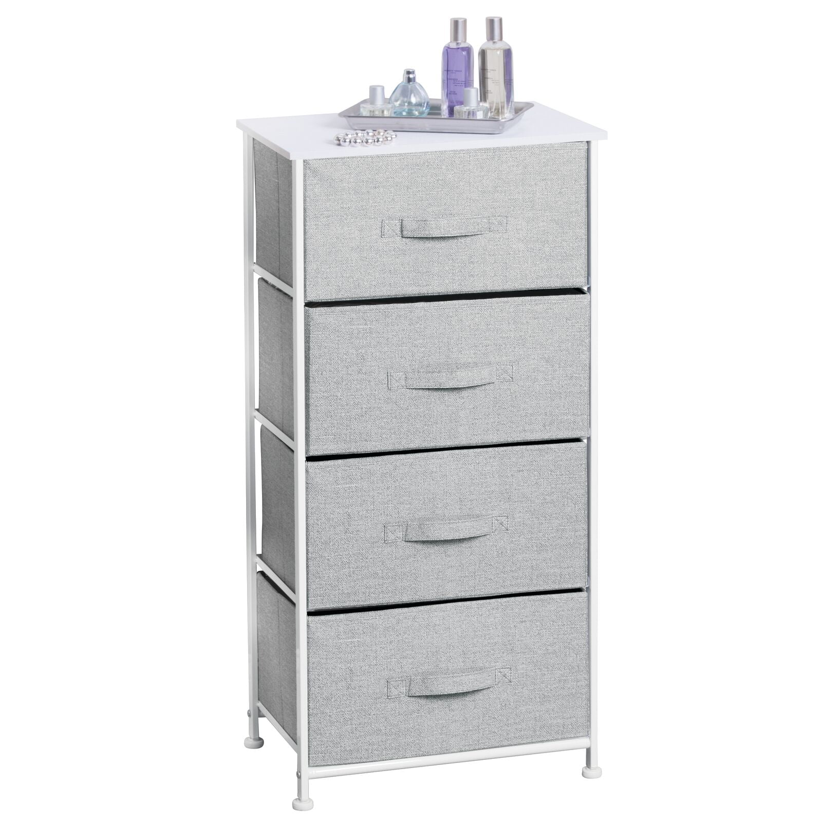 Mdesign vertical dresser storage tower with 4 drawers discount