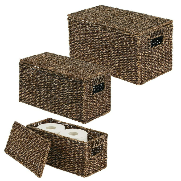 https://i5.walmartimages.com/seo/mDesign-Woven-Seagrass-Home-Storage-Basket-with-Lid-Set-of-3-Brown-Finish_4fc85f8e-8335-4190-a1f8-a26f382004b1.b862a04689127ea3cf1bd7aee4804ad5.jpeg?odnHeight=768&odnWidth=768&odnBg=FFFFFF