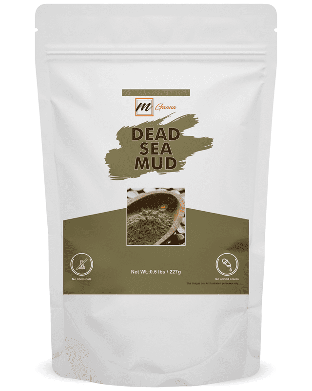 mGanna Dead Sea Mud Clay Powder 1 lbs / 454 Gms