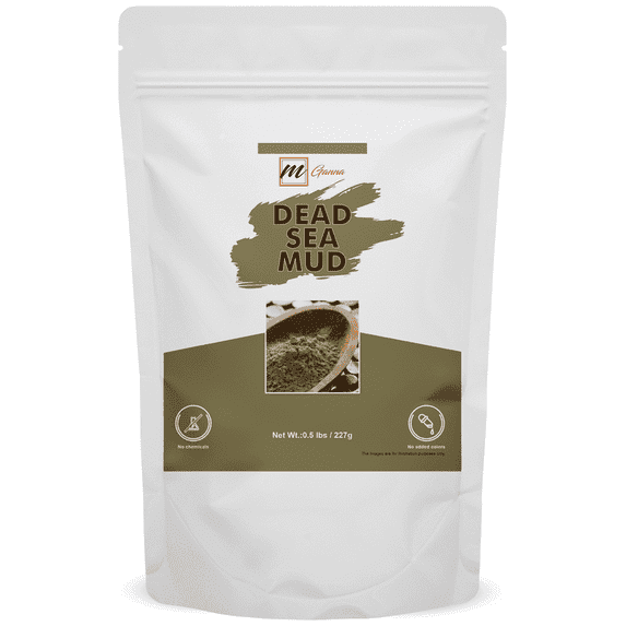 mGanna Dead Sea Mud Clay Powder 1 lbs / 454 Gms