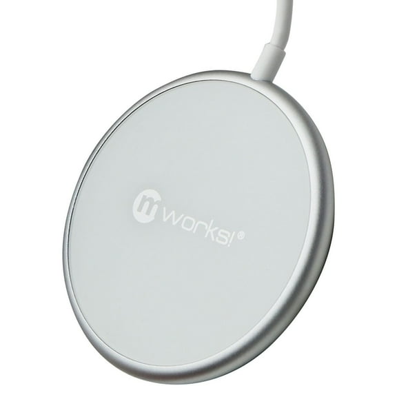 mWorks! mPower! (15W) Magnet Wireless Charger for Smartphones - White (Very Good)
