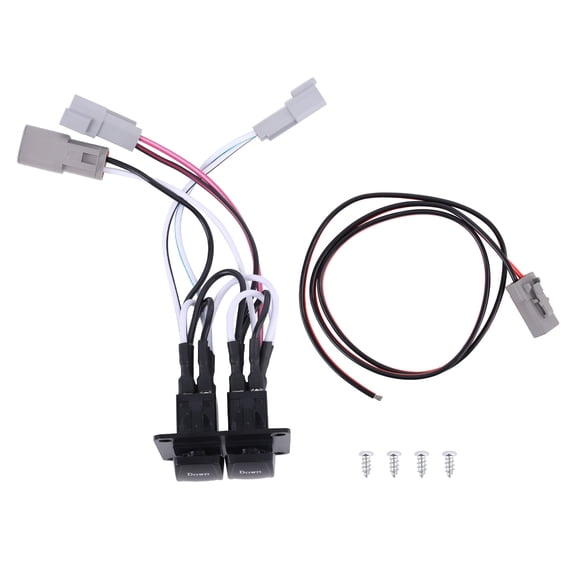 maXpeedingrods 10222-211D Carling Double Rocker Switch Kit F Single Actuator Trim Tab Kit for Lenco Single Actuator Trim Tab Systems/ 12 & 24-Volt
