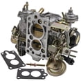 thumbnail image 1 of maXpeedingrods 2 Barrel 22R Carburetor TOY-507 TOY-505 Carb for Toyota 22R Engine Pickup 1987 and 1988-1990 with Square Plug Connector 21100-35463 21100-35570 2.4L 2366CC, Automatic Choke, 1 of 9