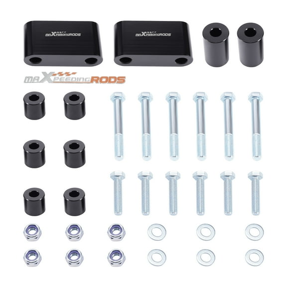 maXpeedingrods 2" Rear Trailing Arm Spacer Kit for 1993-2008 Subaru Impreza Forester Legacy Outback, for Saab 92-X