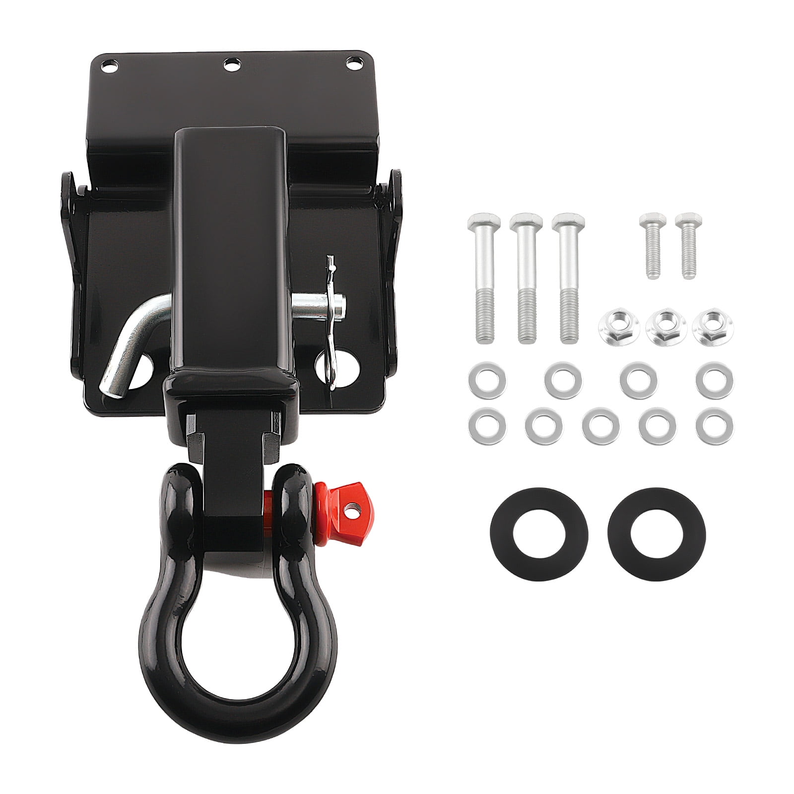 maXpeedingrods 2" Trailer Hitch Receiver with 3/4'' D Ring Shackle for Kawasaki Mule 600 610 2007-2016 Trailer Tow Hitch for Kawasaki Mule SX 2017-2023