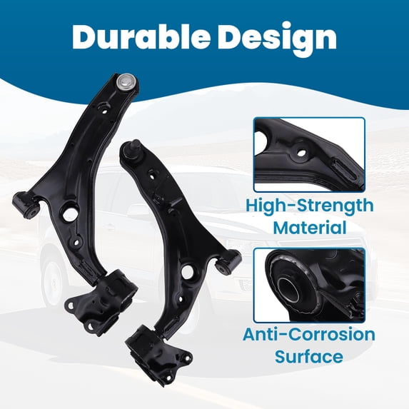 maXpeedingrods 2Pcs Front Lower Control Arm with Ball Joints for Ford Edge 2007-2014 Lincoln MKX 2007-2015, K620487 K620486