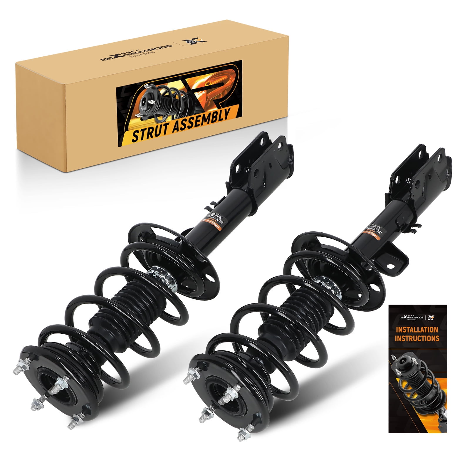 maXpeedingrods 2Pcs Front Struts for Ford Explorer 2013-2019 FWD, 172730 172729 Complete Struts Shock Absorbers w/Coil Spring Assembly