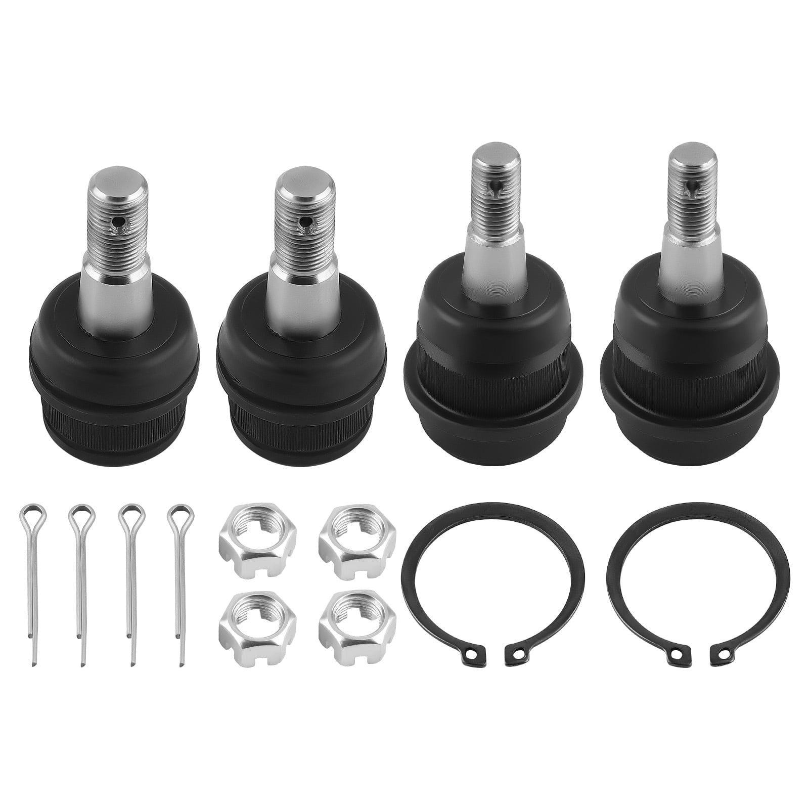maXpeedingrods 4 Pcs K3134 K3185 Front Upper & Lower Suspension Ball Joints for Jeep Grand Cherokee 1999-2004 Wrangler 2007-2017 Wrangler JK 2018