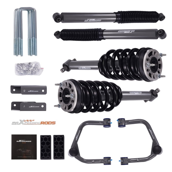 maXpeedingrods 3.5" Front & 2.5" Rear Suspension Lift Kit w/Struts for Chevy Silverado 1500 2019-2025 2WD 4WD