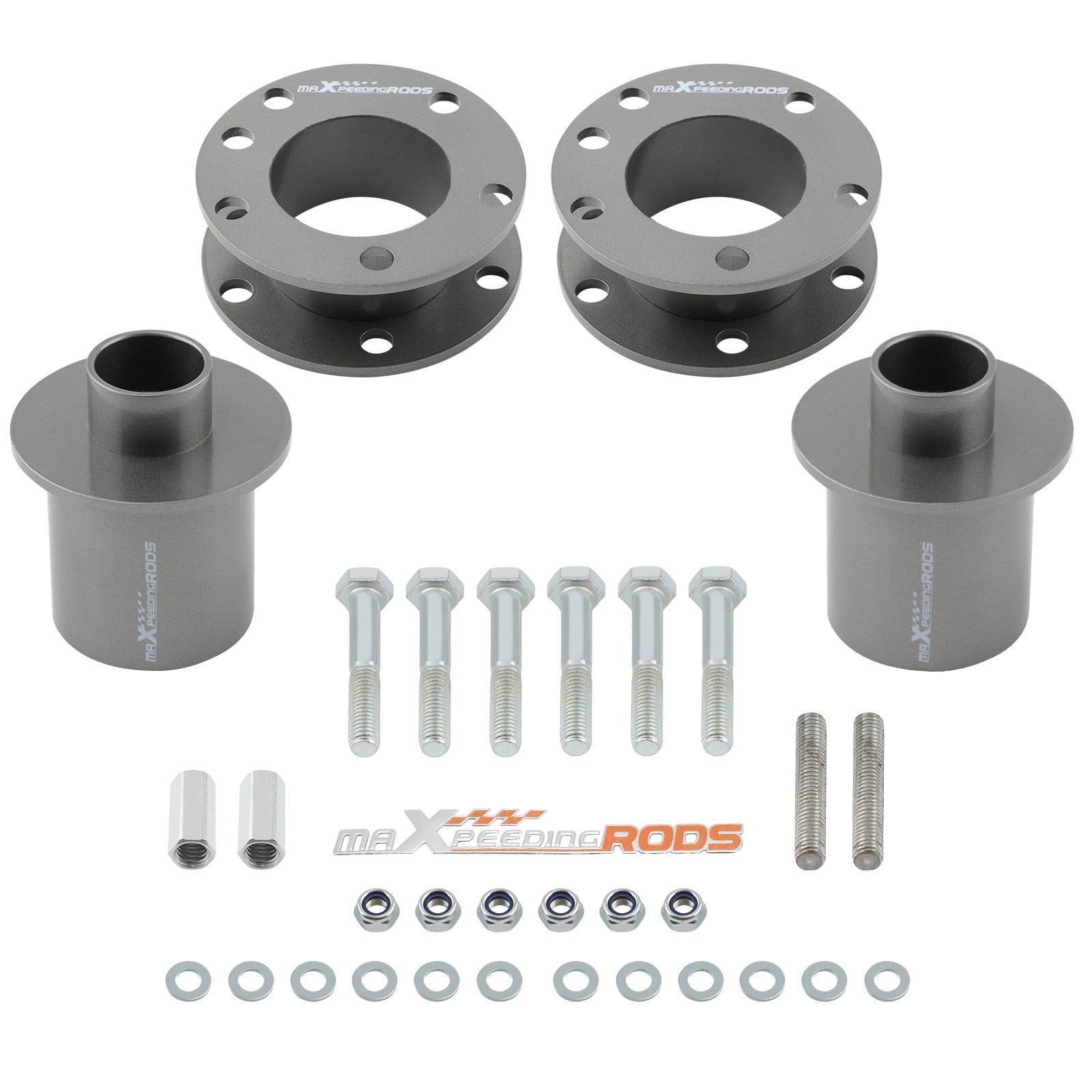 maXpeedingrods 3" Lift Kit for Ford Crown Victoria 2003-2011, Mercury Grand Marquis 2003-2011, Marauder 2003-2004, Lincoln Town Car 2003-2011, Gray