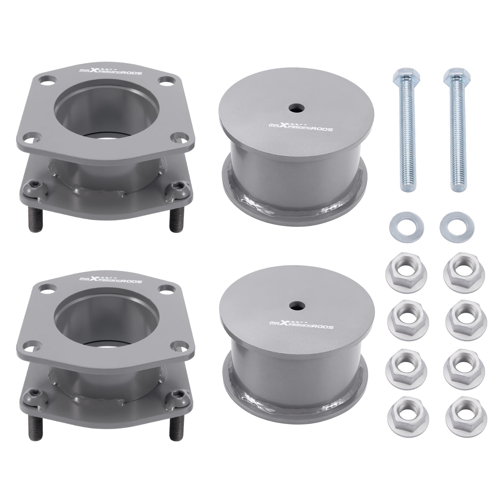 maXpeedingrods 3" Lift Kit for Jeep Grand Cherokee WK 2005-2010, Commander XK 2006-2010 2WD 4WD, Gray