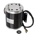 thumbnail image 1 of maXpeedingrods 500W 24V DC Brush Electric Motor ZY1020 with Bracket 2500RPM for DIY Scooter E Bike Go Kart, 107.5mm*133mm, 1 of 8