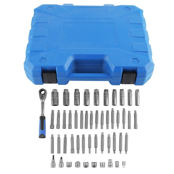 maXpeedingrods 50PCS Shock Absorber Strut Nut Removal Installation Socket Tool Master Special Car Drive Shock Absorber Tool Kit Socket Wrench Set