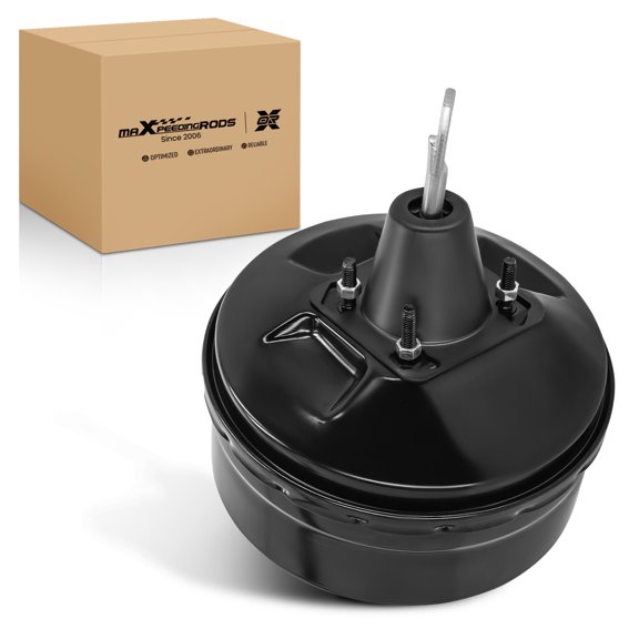 maXpeedingrods 54-74400 Vacuum Power Brake Booster for Ford F Super Duty 1990-1997, F-250 1987-1998, F-250 HD 1997, F-350 1987-1997 Replace# E8TZ2005A, 5474400