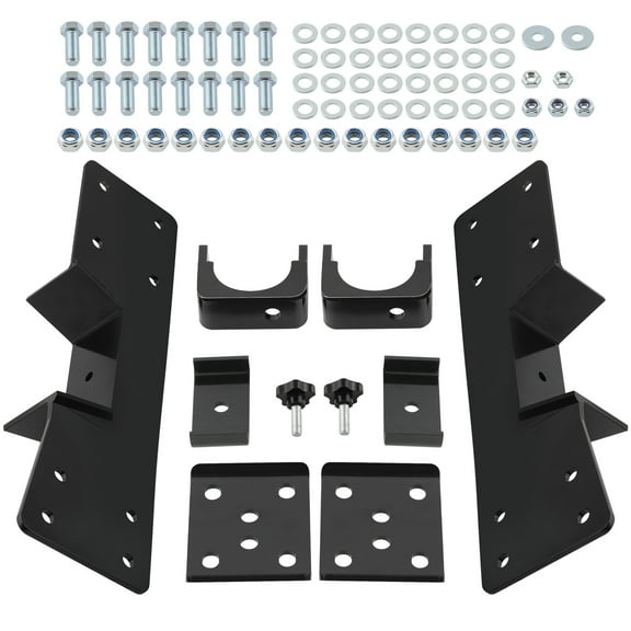 maXpeedingrods 6" Rear Axle Flip Kit & C-Notch For Chevy Silverado Sierra 1500 Pickup 1999-2006
