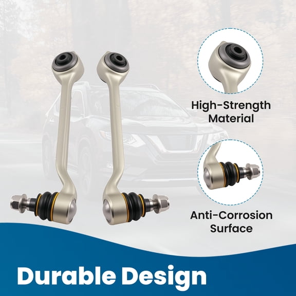 maXpeedingrods 6Pcs Front Upper Lower Control Arm w/Ball Joint Assembly for BMW X3 2011-2017 X4 2015-2018, CMS101250 CMS101251 CMS101252 CMS101253 Direct Replacement Front Suspension Kit