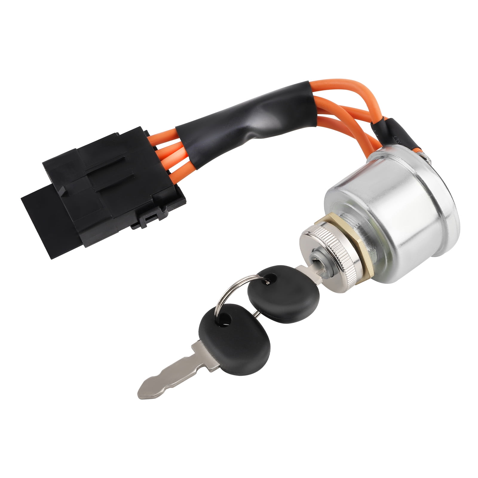 maXpeedingrods 86569718 Ignition Switch Key Assembly w/ 2 Keys Fits for New Holland Tractor 1530 1630 1725 1925 TC25 TC29 TC33 1530 1630 TC25 TC25D TC29 TC29D TC33 TC33D